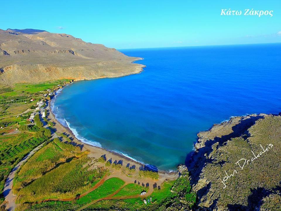 Villa Sea View Mesa Mpanta Káto Zákros エクステリア 写真