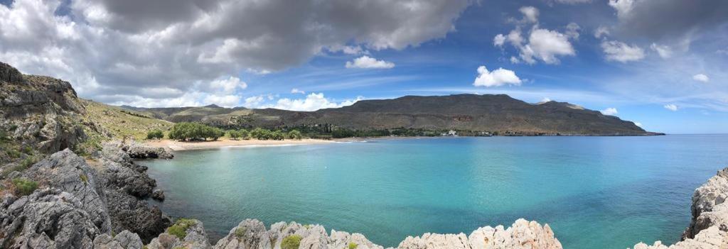 Villa Sea View Mesa Mpanta Káto Zákros エクステリア 写真